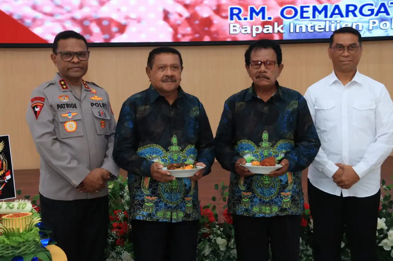 Polda Papua Gelar Syukuran Hari Jadi Intelijen Polri ke-80 Tahun 2026