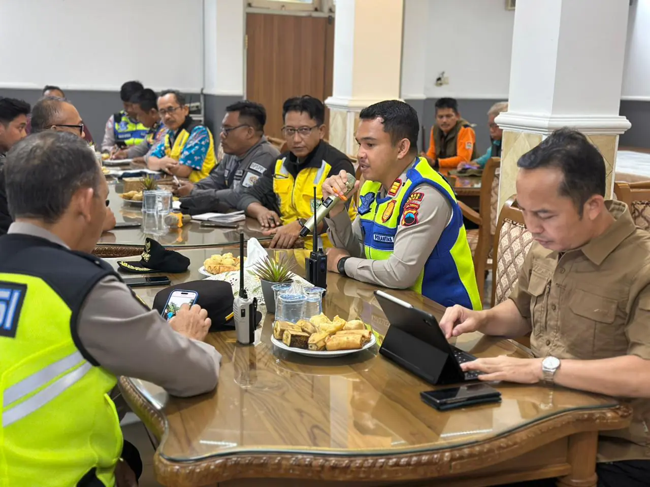 Polres Kudus Gelar Rakor Lintas Instansi, Akses Menuju Colo Ditutup Sementara untuk Kendaraan Besar
