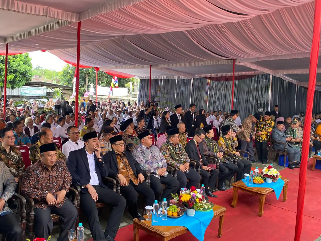 Polres Wonogiri Kawal Peresmian Gedung STABN Raden Wijaya yang Dihadiri Menag