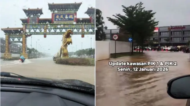 Klaim Miliki Teknologi Anti Banjir, Faktanya PIK 2 Terendam Banjir