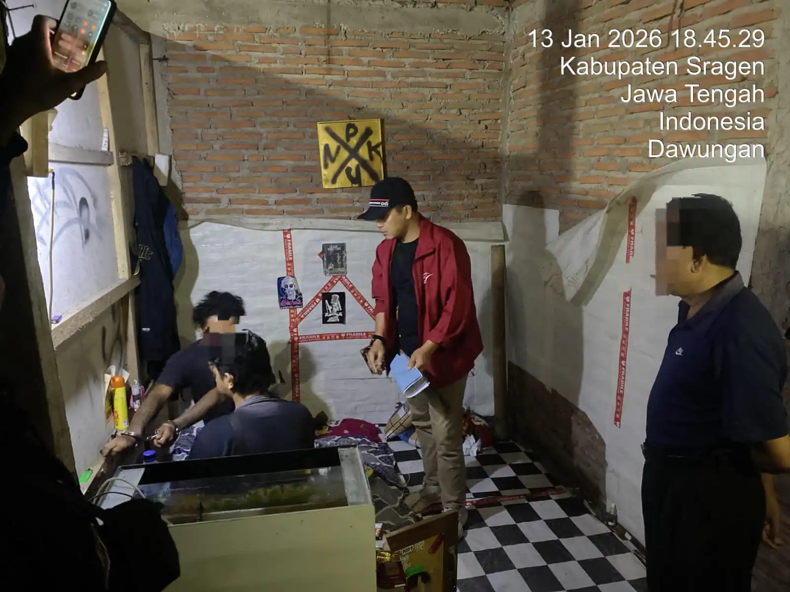 Polres Sragen Kembali Berhasil Tangkap Pengedar Sabu di Awal Tahun 2026