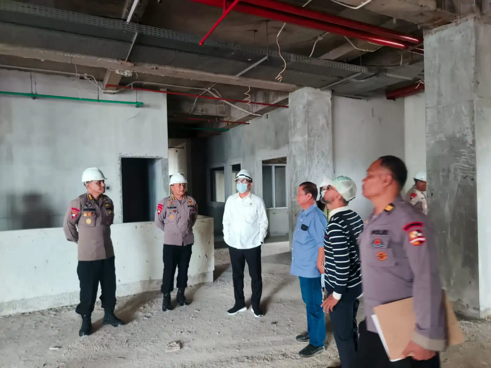 Korbrimob Polri Terima Kunjungan Karojemengar Stamarena Polri Tinjau Kesiapan RS Bhayangkara Brimob Cikeas