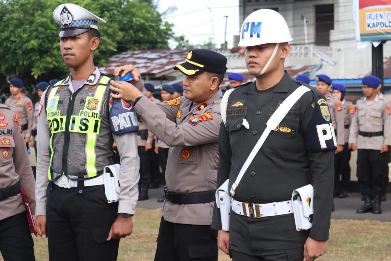 Polres Belitung Gelar Apel Pasukan Operasi Keselamatan Menumbing 2026