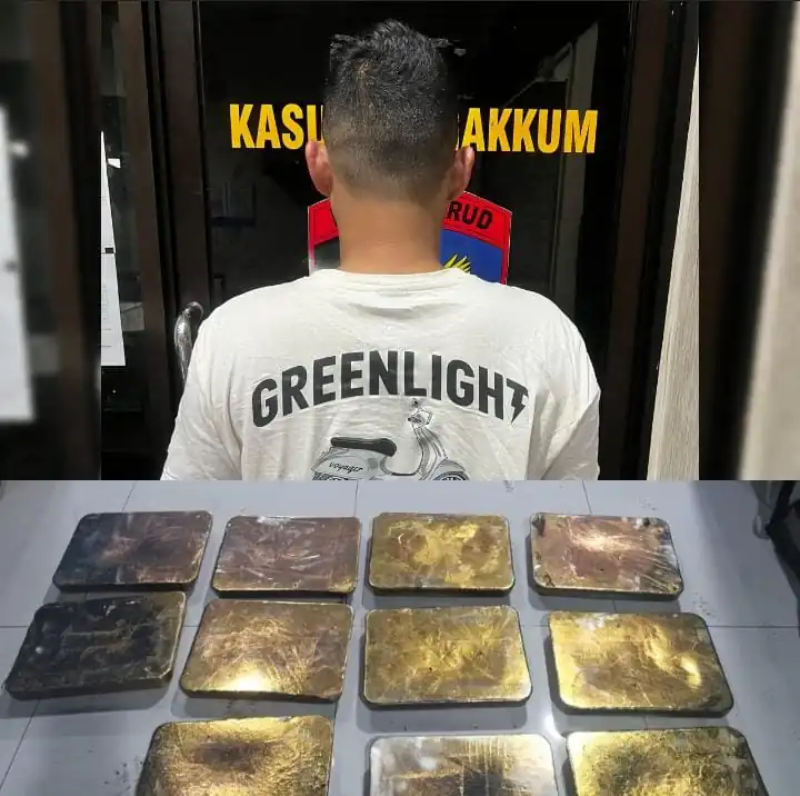 Dit Polairud Polda Babel Gerebek Gudang Peleburan Pasir Timah Ilegal Di Kabupaten Bangka