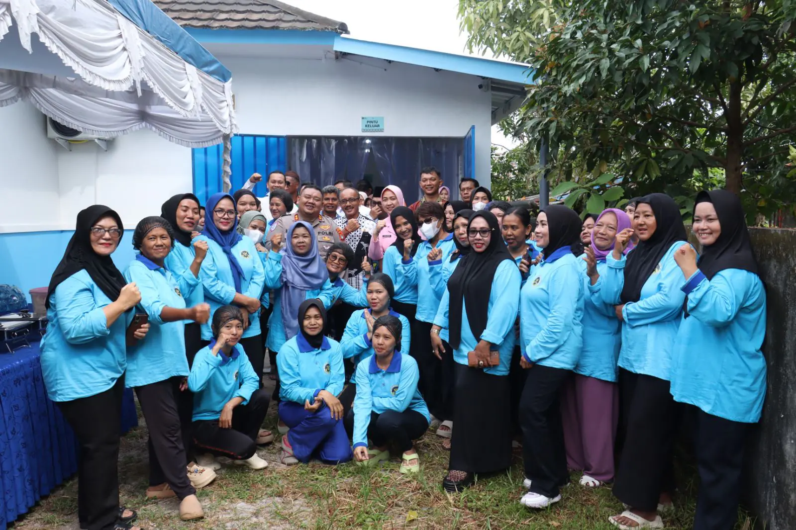 Presiden R.I Resmikan SPPG Polri, Polres Belitung Siapkan 2.642 Penerima Manfaat Siap Dapatkan Makanan Bergizi.