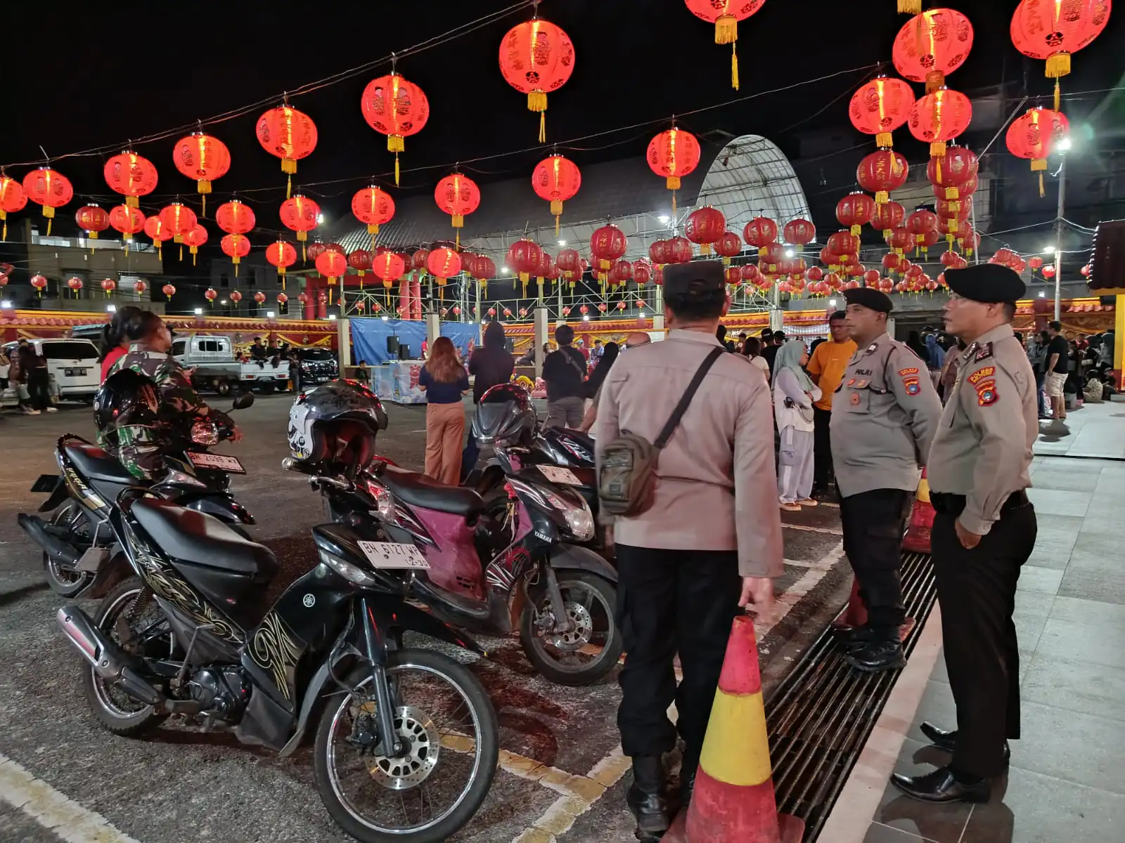 Malam Perayaan Imlek 2577 Kongzili – 2026 di Kabupaten Belitung Berjalan Aman dan Kondusif