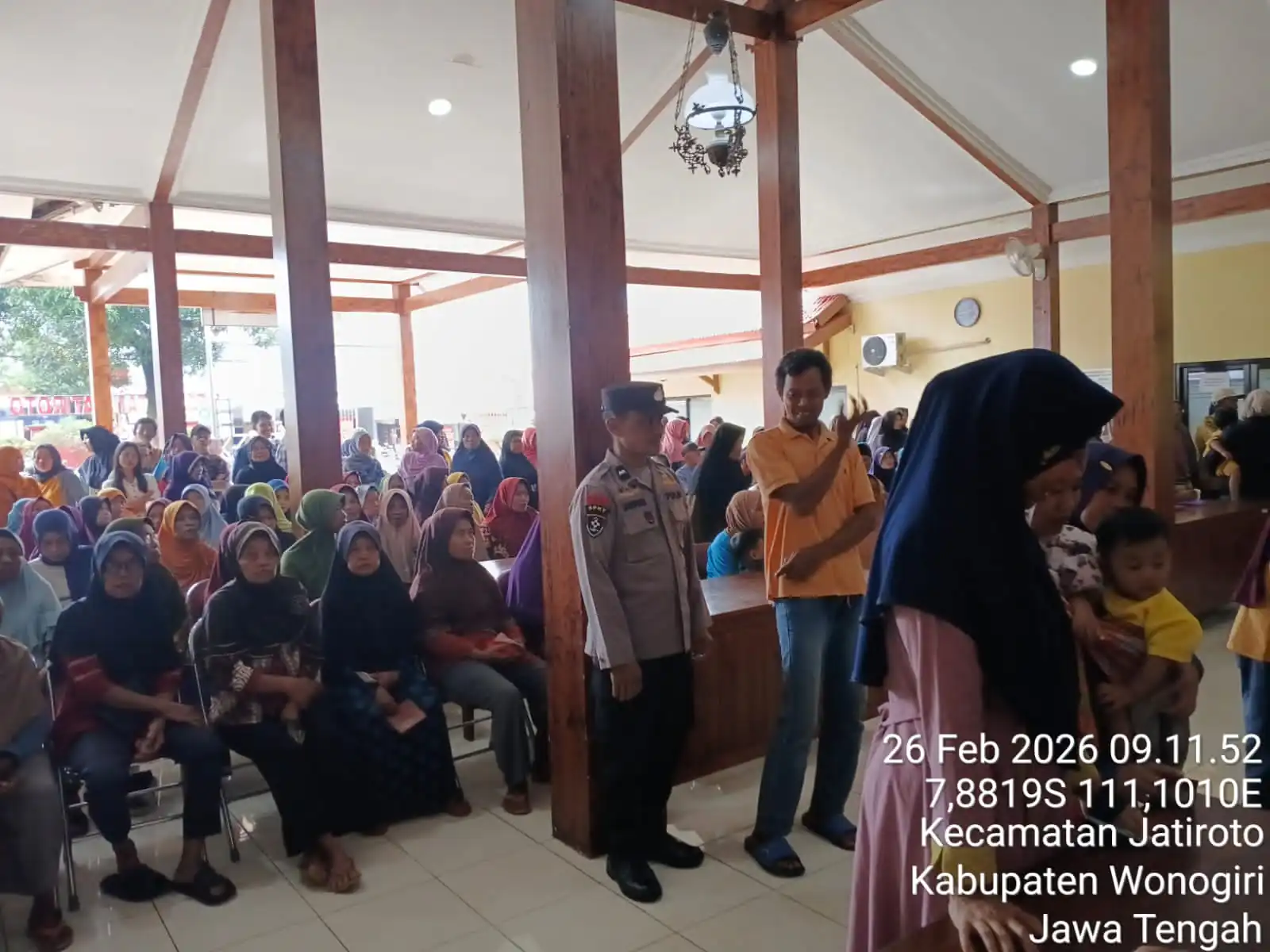 Penyaluran BLTS di Jatiroto Tertib dan Kondusif, 1.090 KPM Terima Bantuan