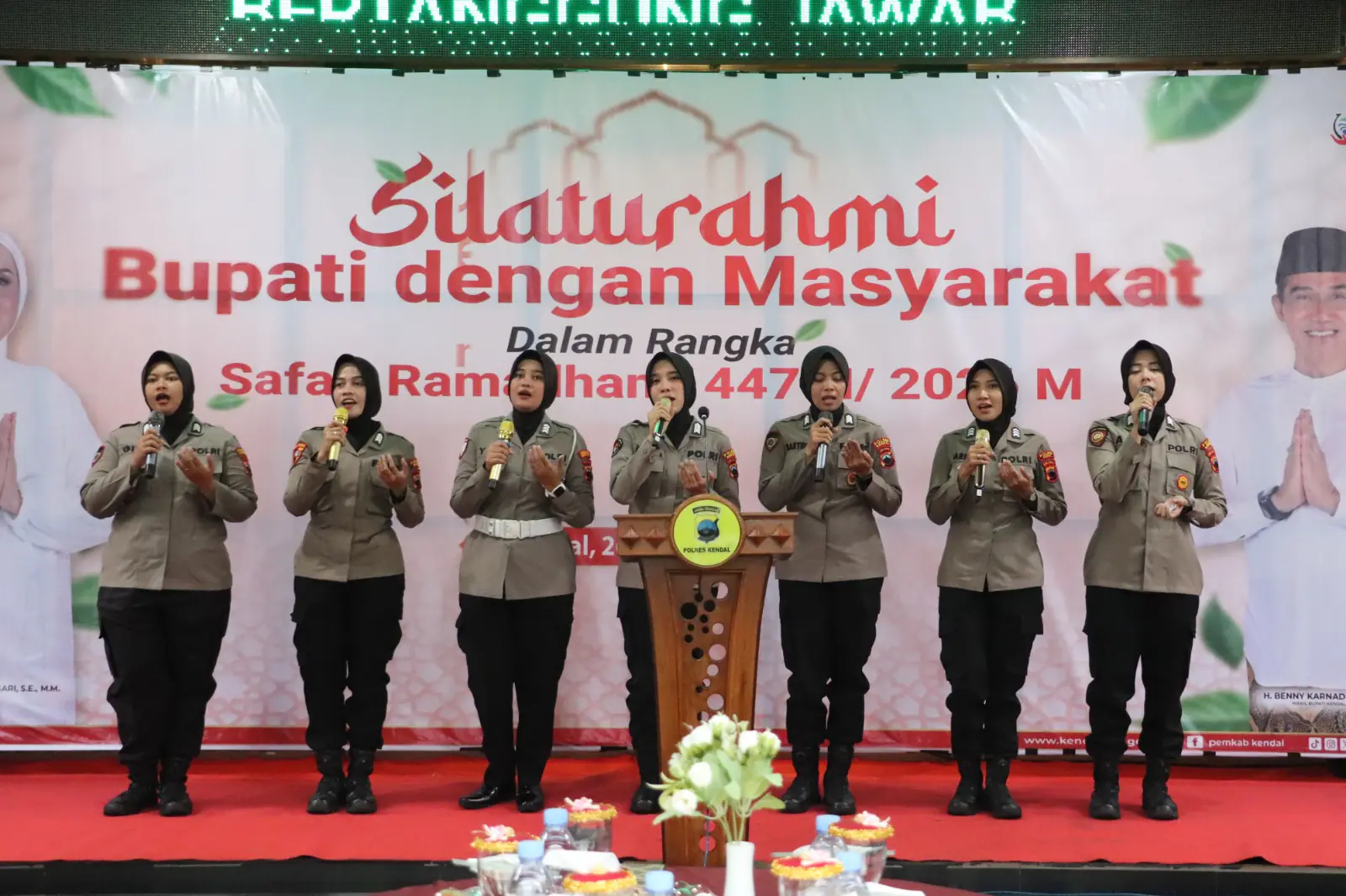 Safari Ramadan di Mapolres, Pemkab Kendal Perkuat Silaturahmi dan Stabilitas Keamanan