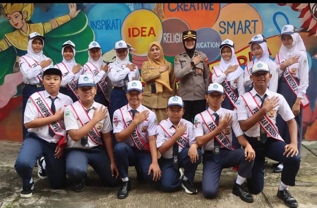 Police Goes To School di SMP Negeri 3 Ungaran, Polres Semarang Tanamkan Kesadaran Hukum Sejak Dini