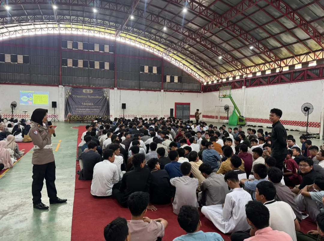 Satlantas Polresta Banyumas Edukasi 350 Siswa SMK, Tanamkan Budaya Tertib Lalu Lintas