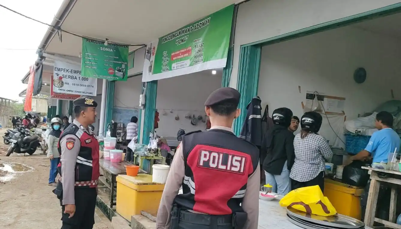 Sat Samapta Polres Belitung Gelar Patroli Cipta Kamtibmas, Jaga Kondusifitas Ramadan 1447 H
